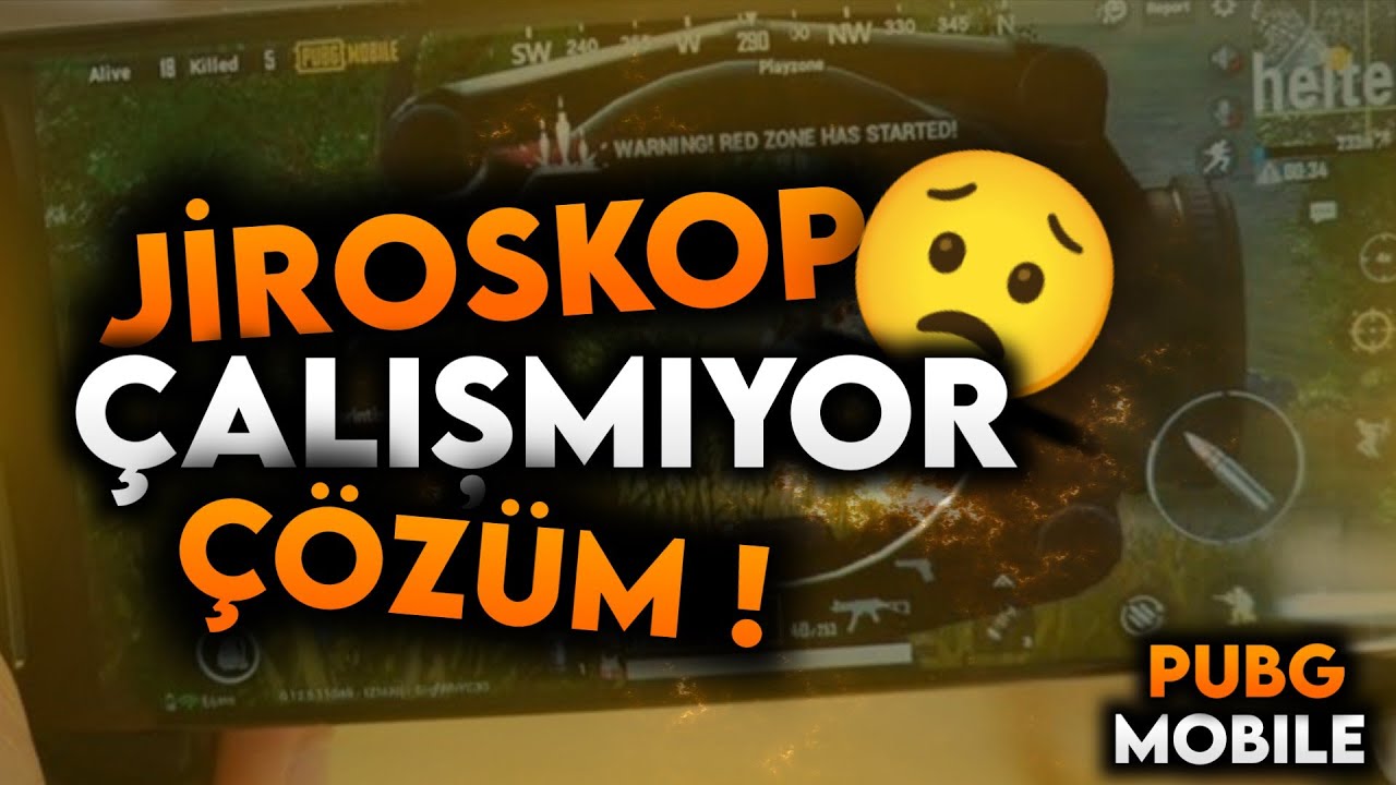 PUBG Jiroskop Çalışmıyor, Çözümü Nedir?